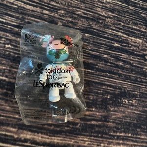 Original NWT LeSportSac x Tokidoki bear Qee